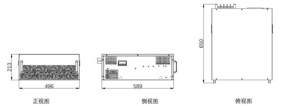 100kvar、80kvar、75kvar模块尺寸