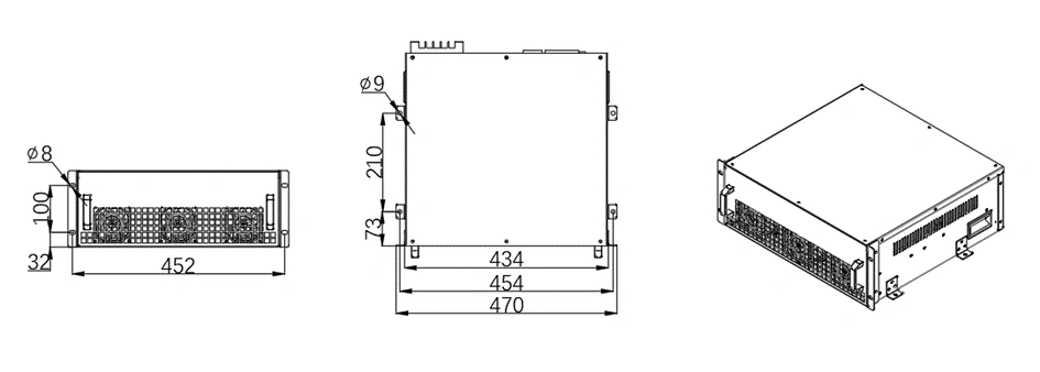 30kvar、20kvar安装尺寸(抽屉式)