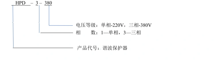 谐波保护器型号介绍
