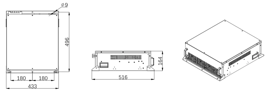 50kvar安装尺寸(壁挂式)